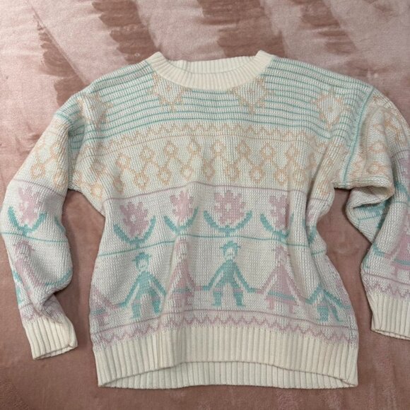 Vintage Cabin Creek 80s Acrylic‎ Sweater S - Picture 7 of 7
